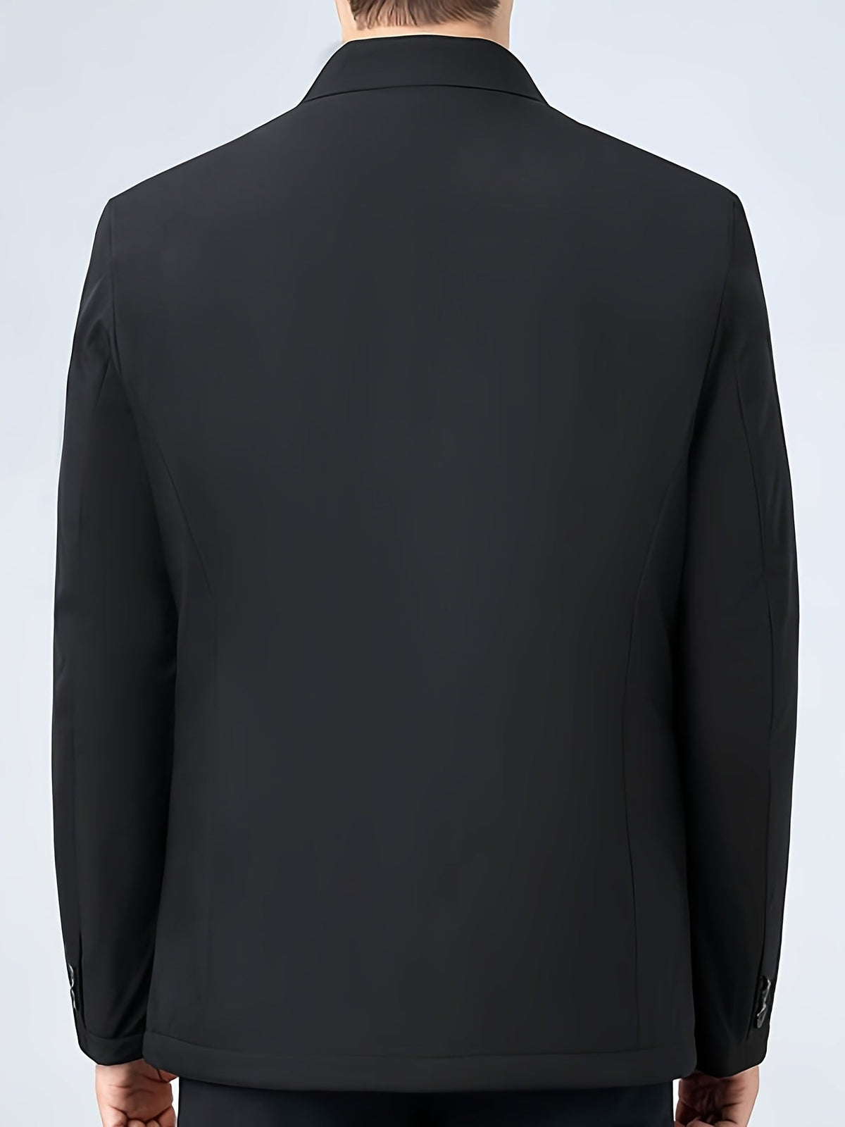 LAURENT MONACO | MEN'S LAPEL COLLAR ZIP-UP JACKET
