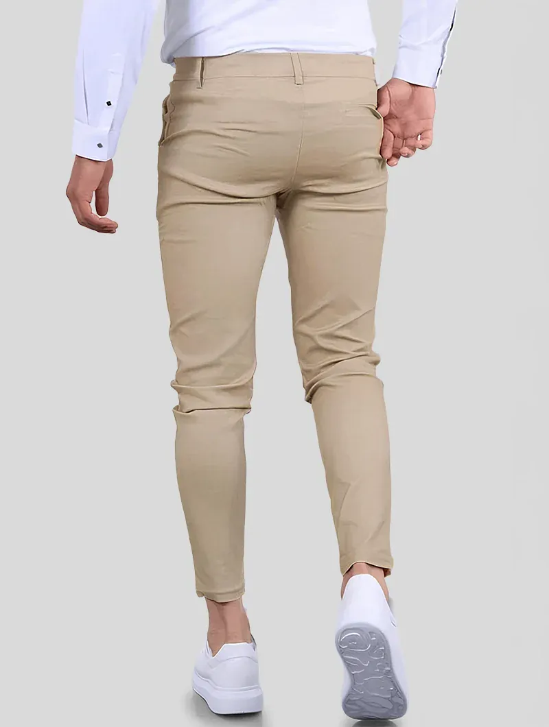Noa Stretch Pants - Khaki