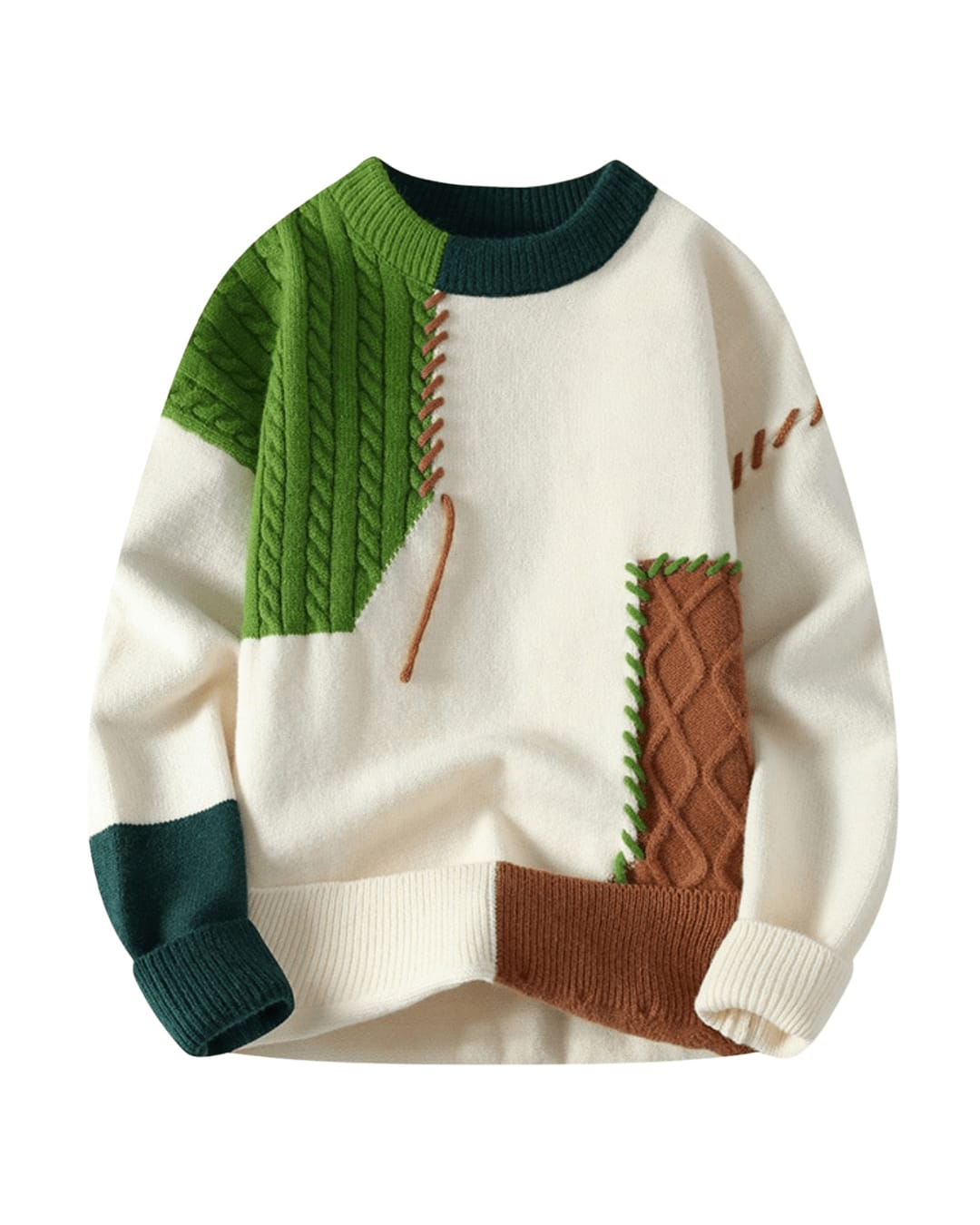 DONACCI Patchwork Sweater