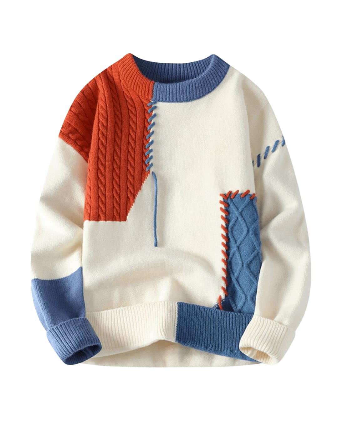 DONACCI Patchwork Sweater
