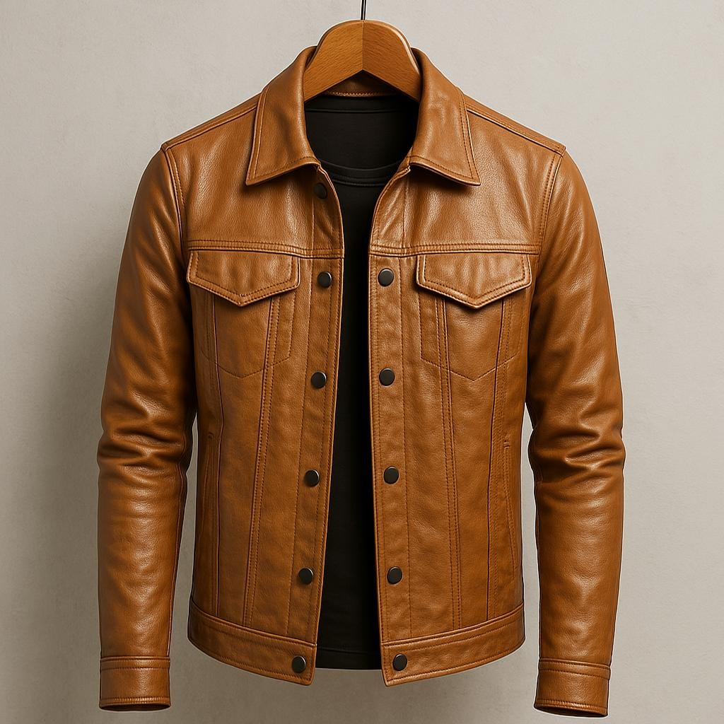 Camden leather jacket
