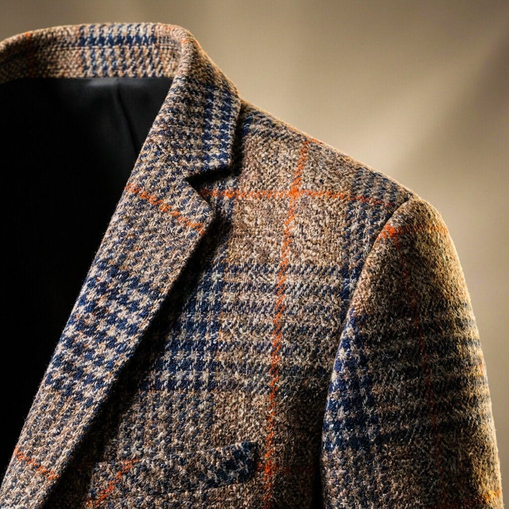 Charles | Houndstooth Wool-Look Blazer