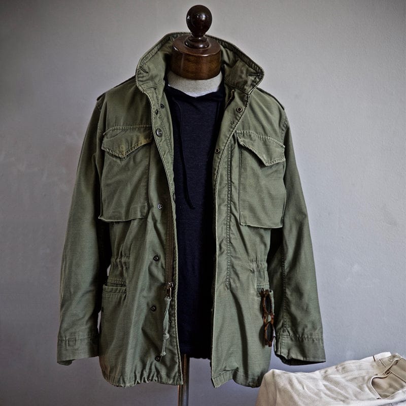 Men's Vintage Style Field Jacket - Military Style