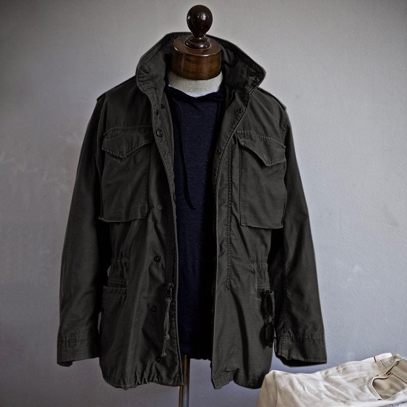 Men's Vintage Style Field Jacket - Military Style
