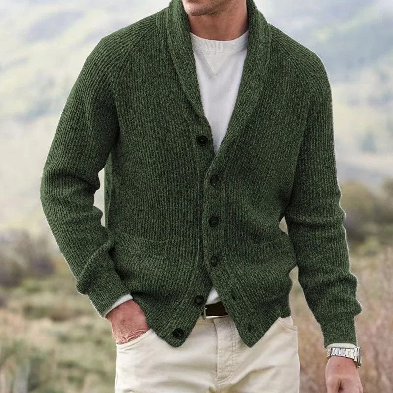 Varel | Long-sleeved cardigan with buttons