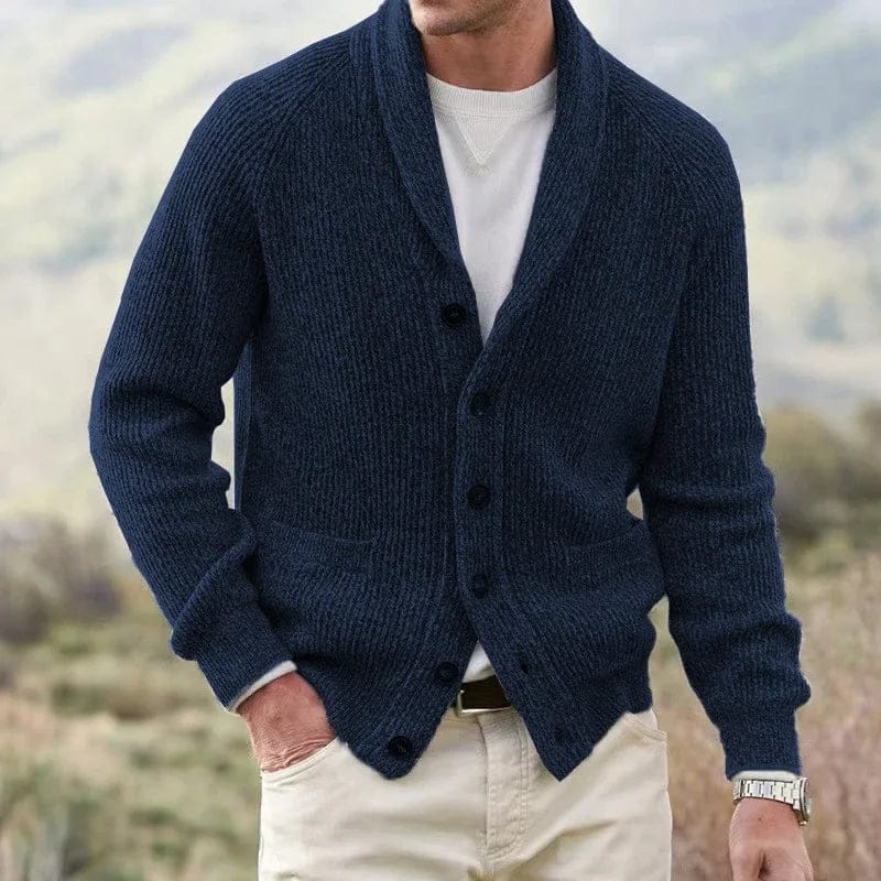 Varel | Long-sleeved cardigan with buttons