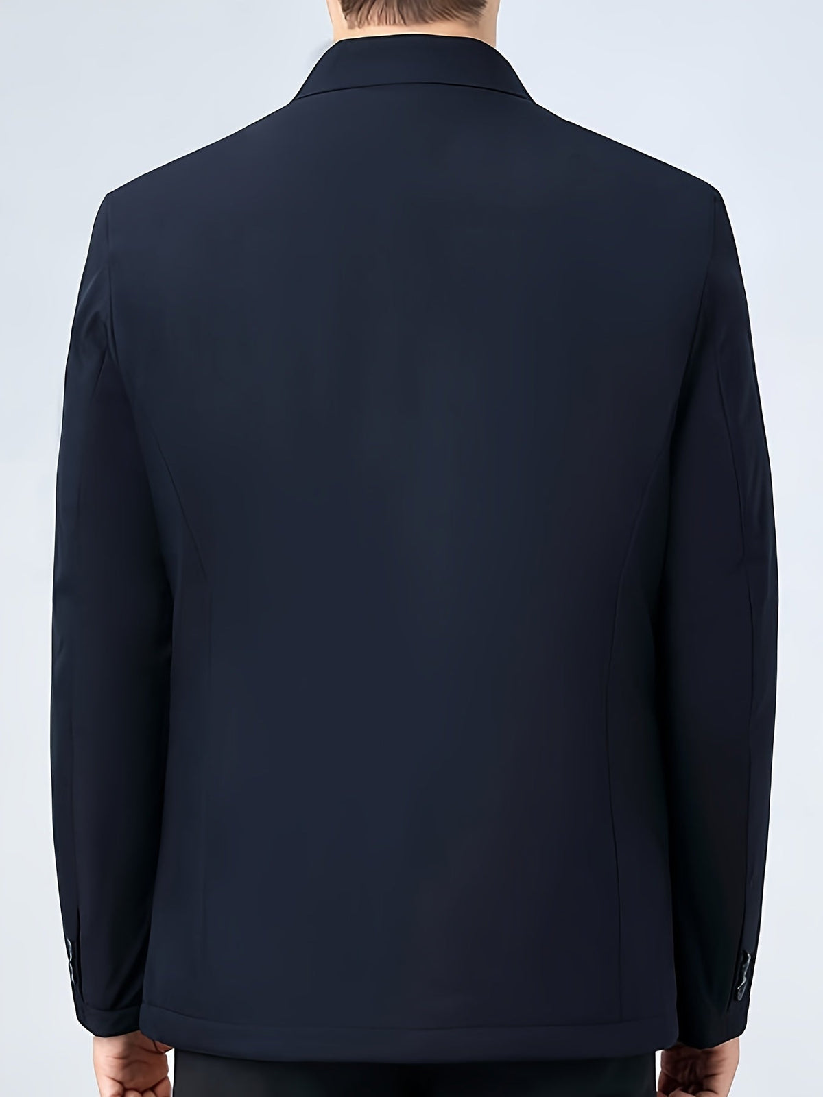 LAURENT MONACO | MEN'S LAPEL COLLAR ZIP-UP JACKET