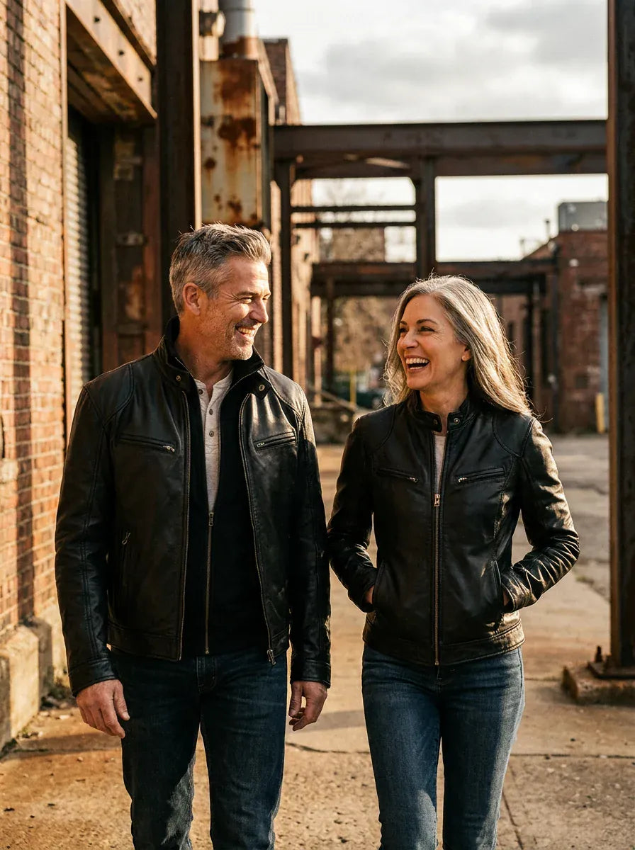 Laluna® | Casual Leather Jacket