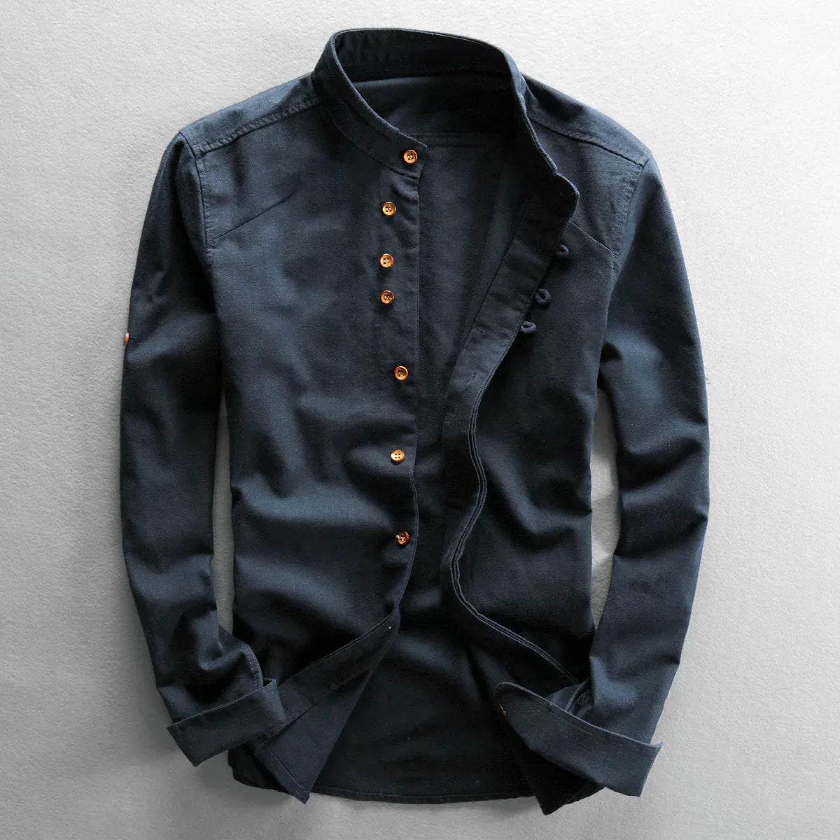 "Haruto" Japan Style Linen Button-Up