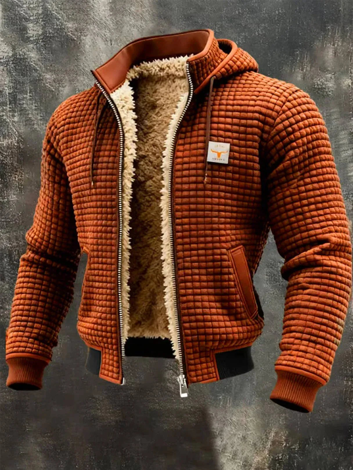 Laluna® | Retro Jacket with Hood and Zipper