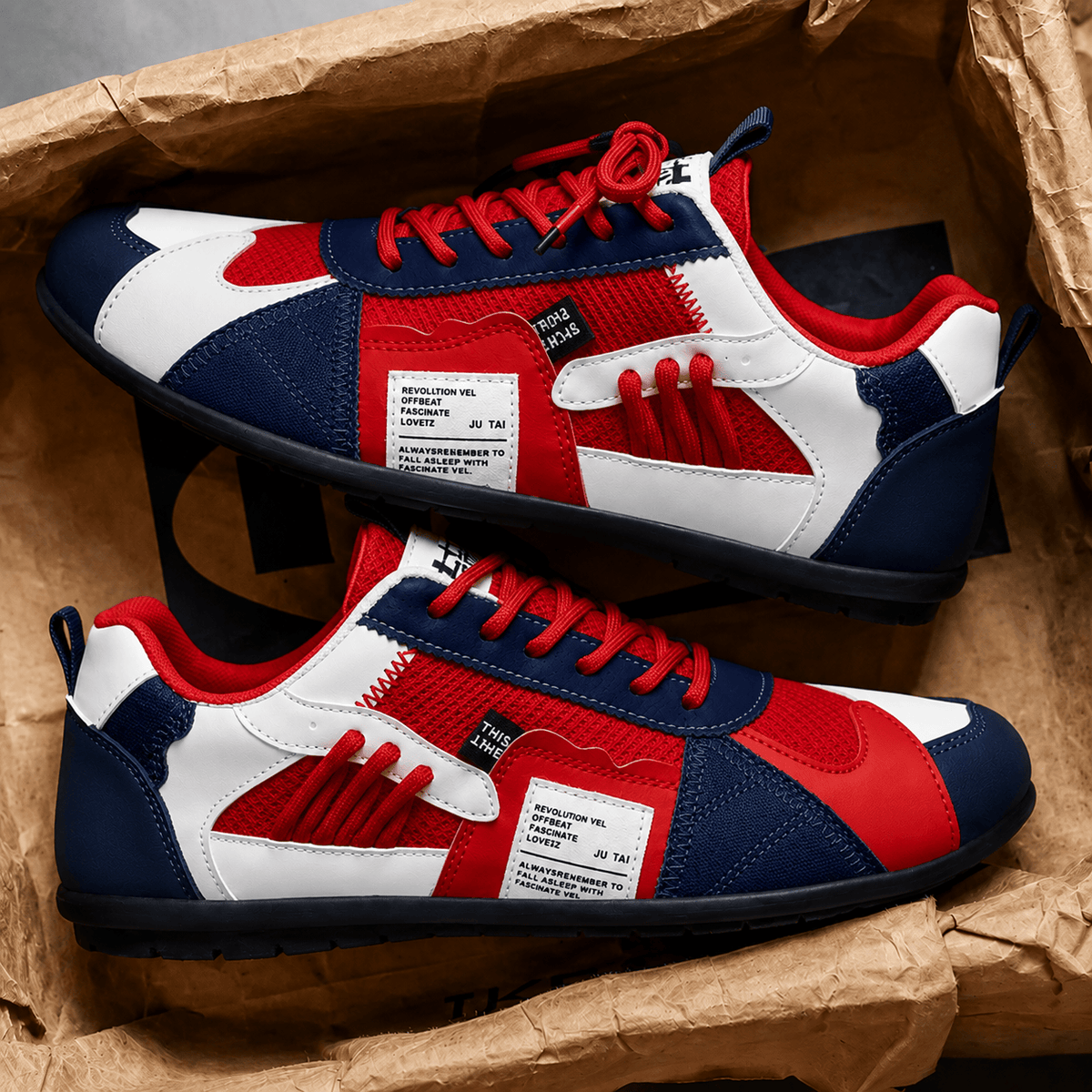 Colorful Retro Sneakers