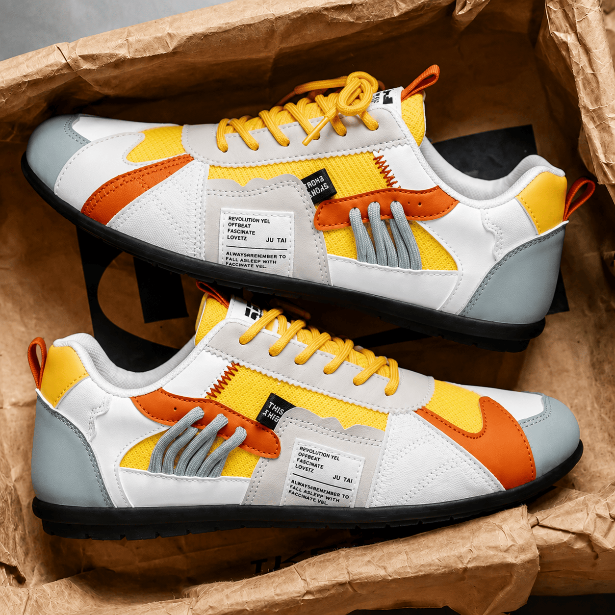 Colorful Retro Sneakers