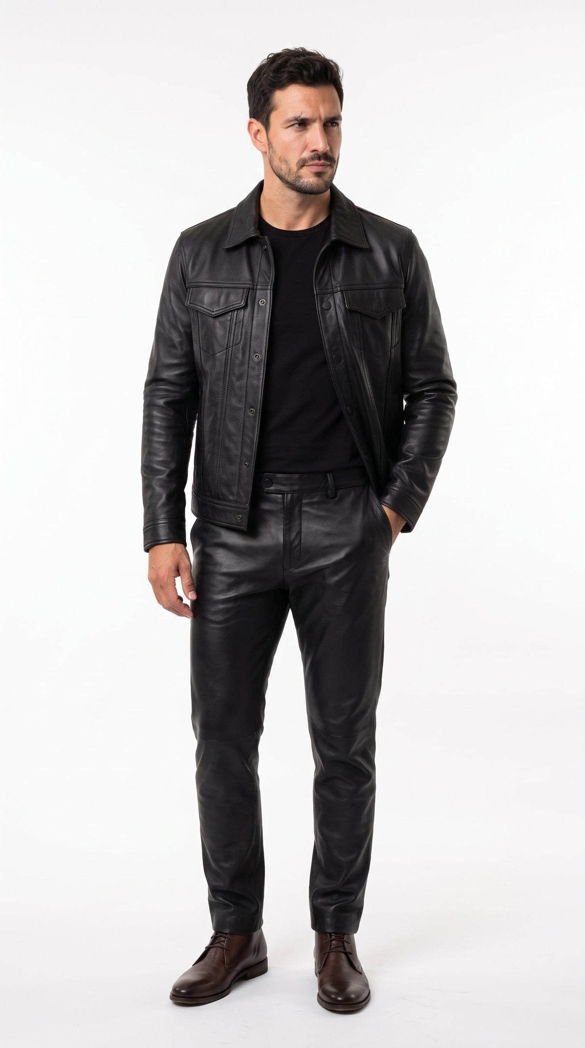 Camden leather jacket