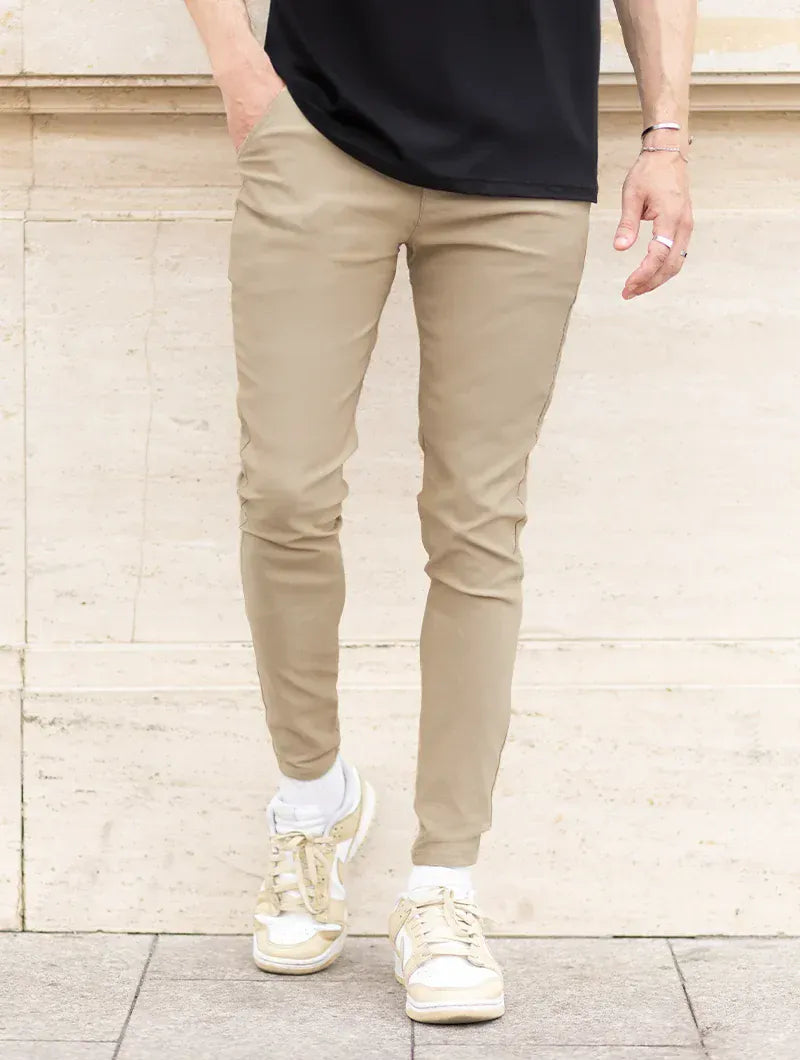 Noa Stretch Pants - Khaki
