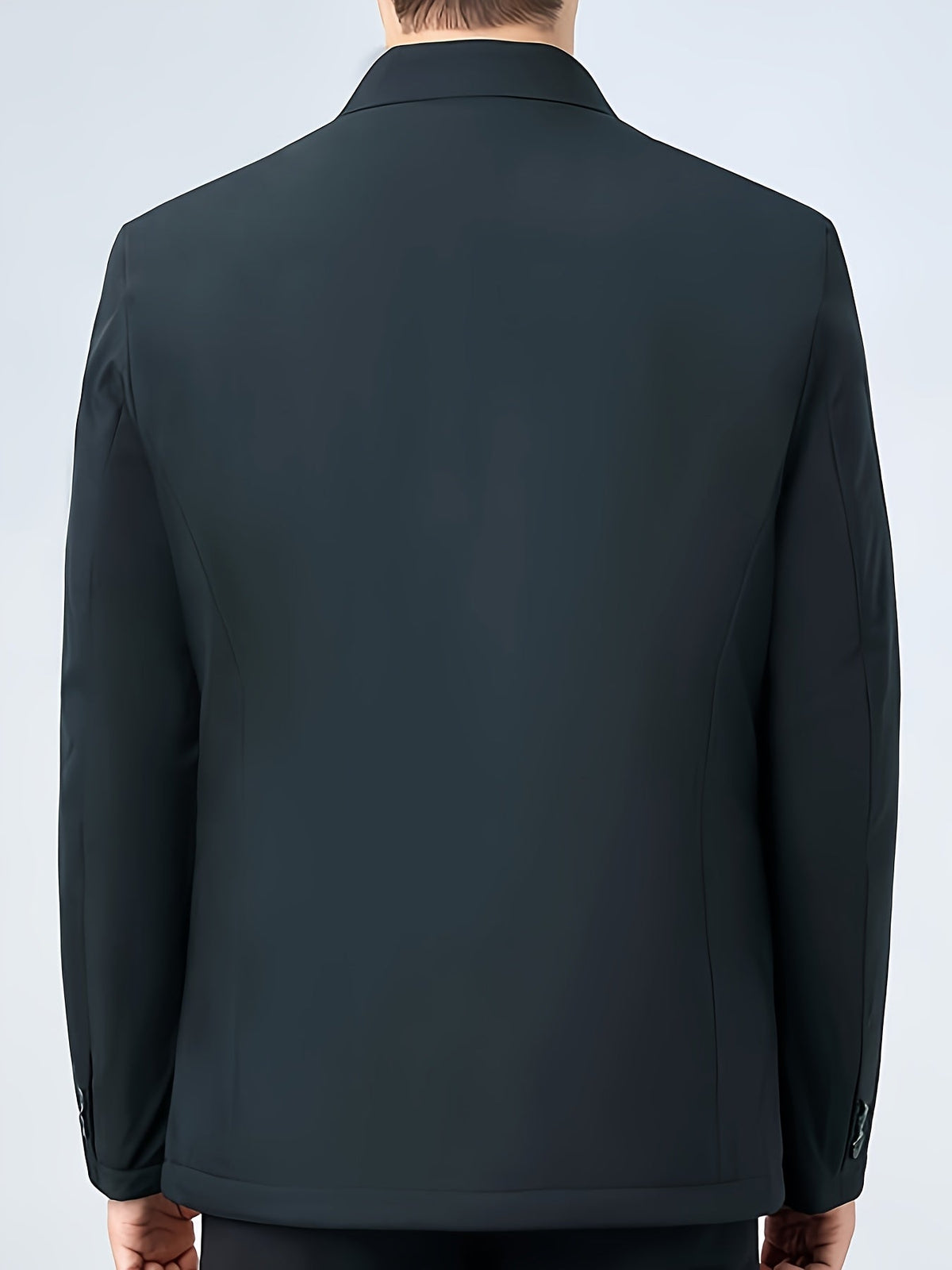 LAURENT MONACO | MEN'S LAPEL COLLAR ZIP-UP JACKET