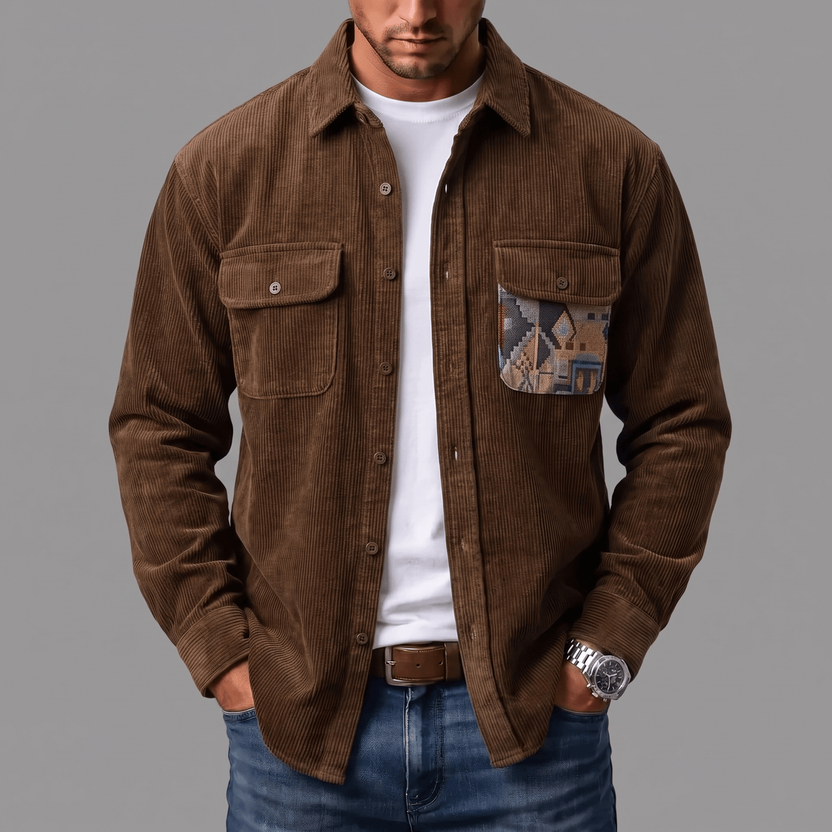 DONACCI Corduroy Shirt