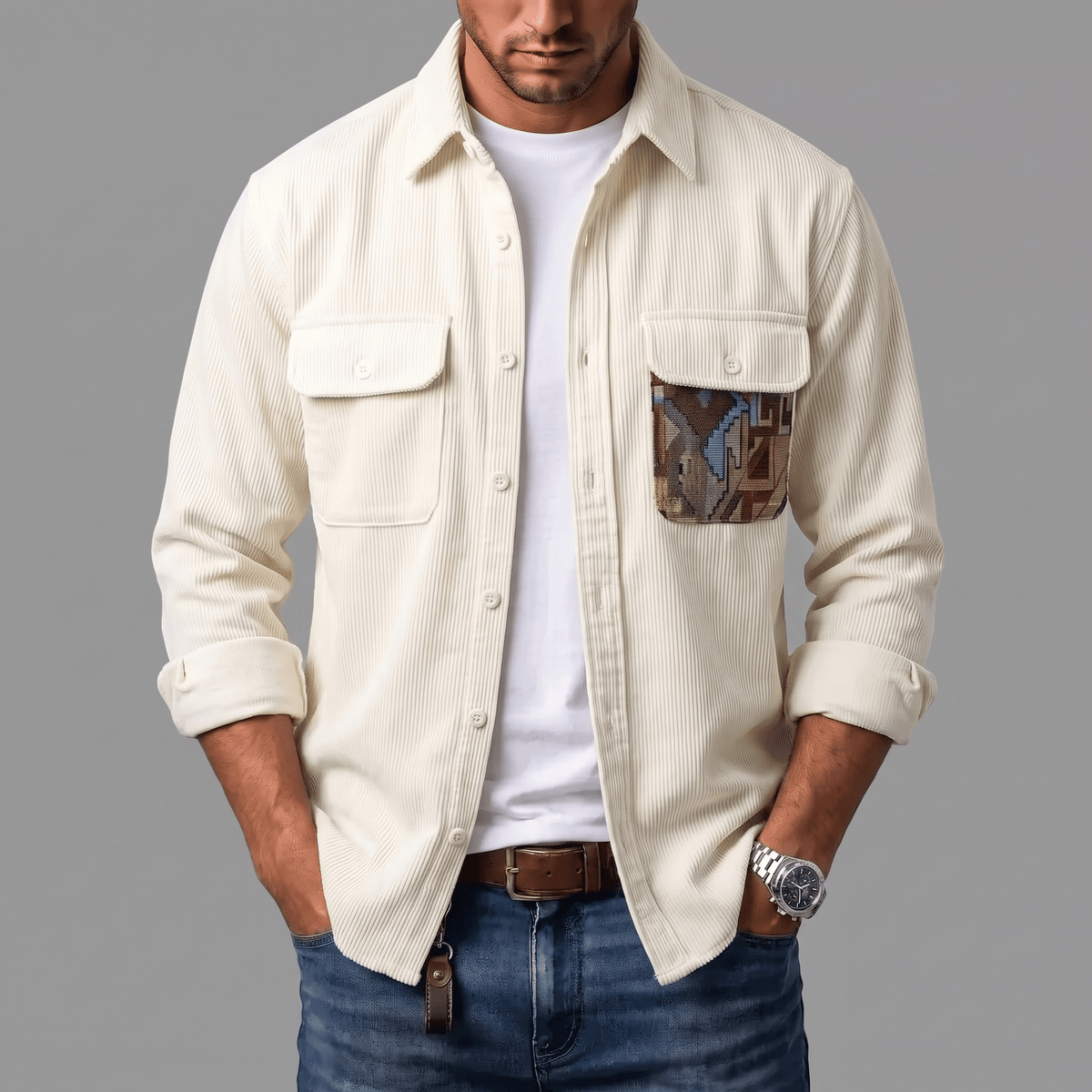 DONACCI Corduroy Shirt